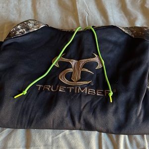 True Timber Black and Camo Hoodie